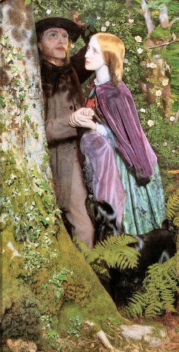 The Long Engagement Arthur Hughes Art Print
