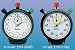 1/5 Sec. Three-button Stopwatch, Dial Display : 1/5 Second, 