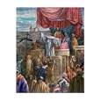 St. Bernard of Clairvaux Preaching the Second Crusade poster print,21.5 in. x 26 in.