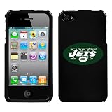 iPhone 4 New York Jets Black Snap on Superior Hard Cover
