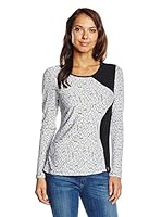 ZERGATIK Camiseta Manga Larga Lizas (Blanco)