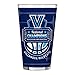NCAA Villanova Wildcats 2016 Men's National Basketball Champions Sublimated Pint Glass, 16-ounce, Blue