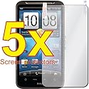 5x HTC Inspire 4G Premium Clear LCD Screen Protector