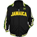 Jamaica World Cup Soccer Track Jacket (Black)