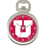 NCAA Men's COL-PW-UTA Pocket Collection Utah Runnin' Utes Pocket Watch
