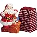 Kitchen & Housewares : Coca Cola Santa & Chimney Salt & Pepper Shakers