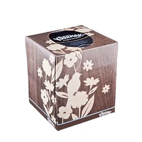 Kleenex Expressions Facial Tissue, White, (90 Tissues)