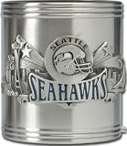 Seattle Seahawks Stainless Steel & Pewter Can Cooler