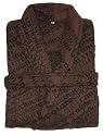 Plank Bamboo Series Bath Robe, Medium, Chocolate