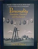 Instructor's manual with test questions for Cloninger's Personality, description, dynamics, and development