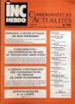 INC HEBDO CONSOMMATEURS ACTUALITES [N...