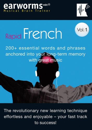 Buy RAPID FRENCH: 200+ essential words and phrases anchored into your long-term memory with great music. Vol. 1 (Earworms Musical Brain Trainer) online at Discounted New and Used prices. Delivered to your door with City Travel Guides.com