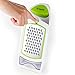 Indy Chef Cheese Grater with Container and 3 Interchangeable Stainless Steel Blades