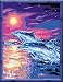 Ravensburger 28202 - Delfine im Sonnenuntergang - Malen nach Zahlen, 18 x 24 cm