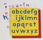 A to Z Lower Case Crepe Rubber Puzzle - Package Colors May Vary