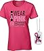 Awkward Styles Breast Cancer Awareness Shirt - I Wear Pink for Someone Special Tshirt - Gift for Women Pink M