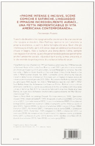 Libro Lamento di Portnoy di Philip Roth