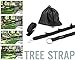 Yes4All Ultra Light Hammocks - Black/Yellow with Tree Strap - ²1X9VZ