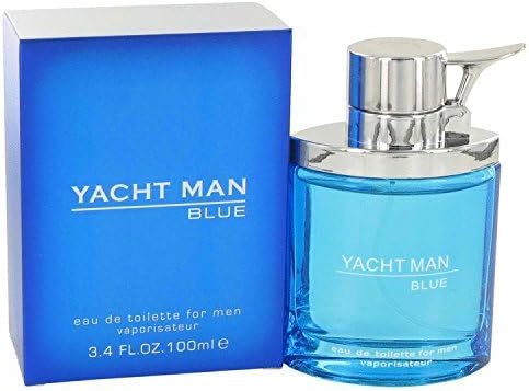 Yacht Man Blue by - Eau De Toilette Spray 3.4 oz