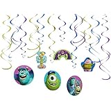 American Greetings Monsters University Hanging Party Decorations, Party Supplies