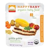 HAPPYBABY Organic Baby Food, Stage 3, Gobble... by HAPPYBABY