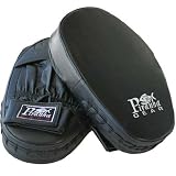 Piranha Gear Oval Leather Focus Mitts - Black by Piranha Gear