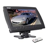 Pyle - 9'' TFT LCD Headrest Monitor w/ Stand and AC to DC Adaptor (Black)