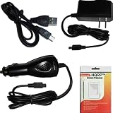 HQRP Rapid Home Wall Travel AC Adapter & Car 12DC Charge for