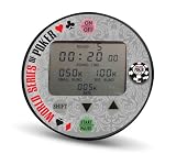 Official World Series of Poker Licensed Ultimate Dealer Button Pre-Programmable Poker Tournament Timer