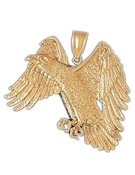 CleverEves 14K Gold Pendant Eagle 24.6 - Gram(s)
