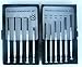 Screwdriver Bits 2A-5IG9-1OQY Precision Set for Eyeglass, Watch Clock, Jewelry Repair, 11 Piece