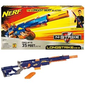 Nerf N-Strike Longstrike CS-6 Dart Blaster