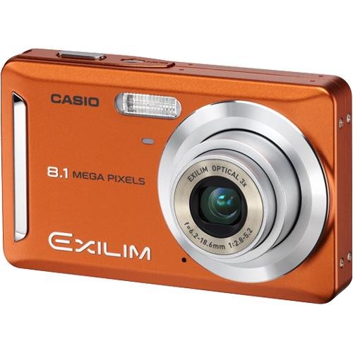 Buy 8.1 Mp Digital Camera Orange by CASIO now!