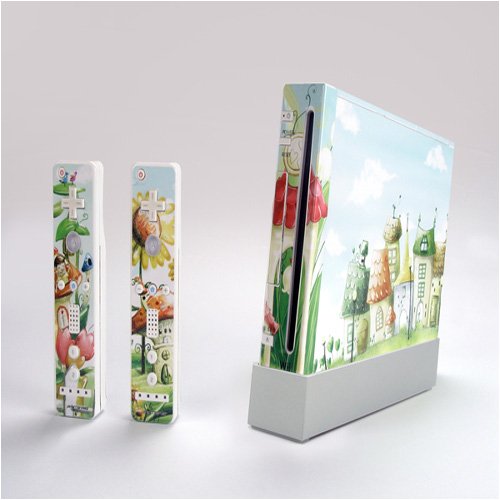 Wii Dual Colored Skin Sticker,Wii0620-08