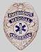 EMS EMT PARAMEDIC Nickel Badge Shield with Full Color Star of Life Seal