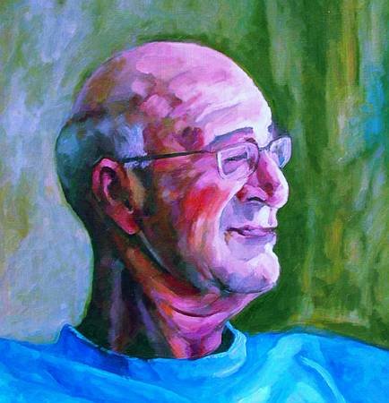 Custom Order #N0-485, Oil on Canvas, Custom Painting of The Person You Love, For 1 Person of Customer's Choice, Style: Expressionism, with Signature Text 