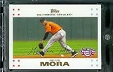 2007 Topps Opening Day #219 Melvin Mora Baltimore Orioles - Mint Condition - Shipped in Protective Display Case !