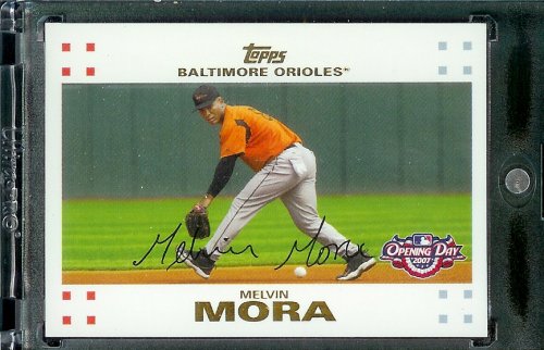 2007 Topps Opening Day #219 Melvin Mora Baltimore Orioles - Mint Condition - Shipped in Protective Display Case !