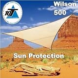 10T Wilson - Voile dombrage - Beige - 500 x 500 x 500 cm