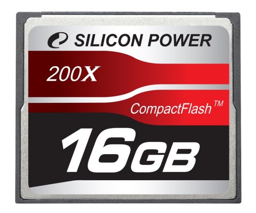 SILICONPOWER 200倍速CFカード 16GB  SP016GBCFC200V10