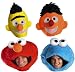 Sesame Street Bert, Ernie, Cookie Monster & Elmo Adult Group Costume Headpiece Set of 4