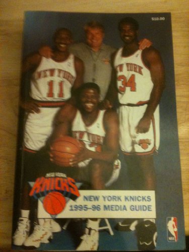 1995-96 New York NY Knicks Basketball Media Guide