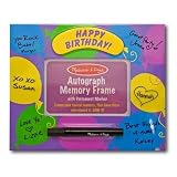 Melissa & Doug Deluxe Birthday Autograph Memory Frame