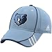 adidas Memphis Grizzlies Light Blue NBA 2007 Draft Day 1-Fit Flex Fit Hat