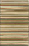 Home Weavers B. Smith Sag Harbor Hand Woven Rug, stripes pattern