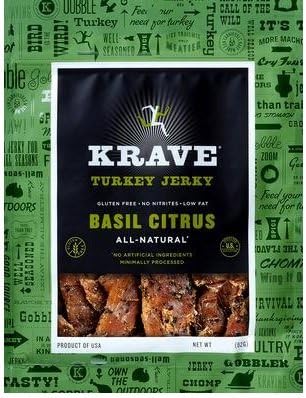 KRAVE PURE JERKY | JERKY-TURKEY BASIL CITRIS 1.5OZ[1PACK]