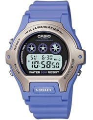 Casio LW-202H-6AVEF Ladies Illuminator Lilac Resin Digital Watch
