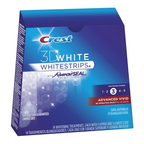 Crest 3d White Advanced Vivid Teeth Whitening Strips 14 Count