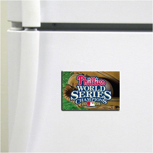 Buy Philadelphia Phillies 2008 World Series Champions Magnet by Football Fanatics