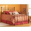 Dexter Twin Size Bed In Hammered Brown Finish By Fashion Bed Group